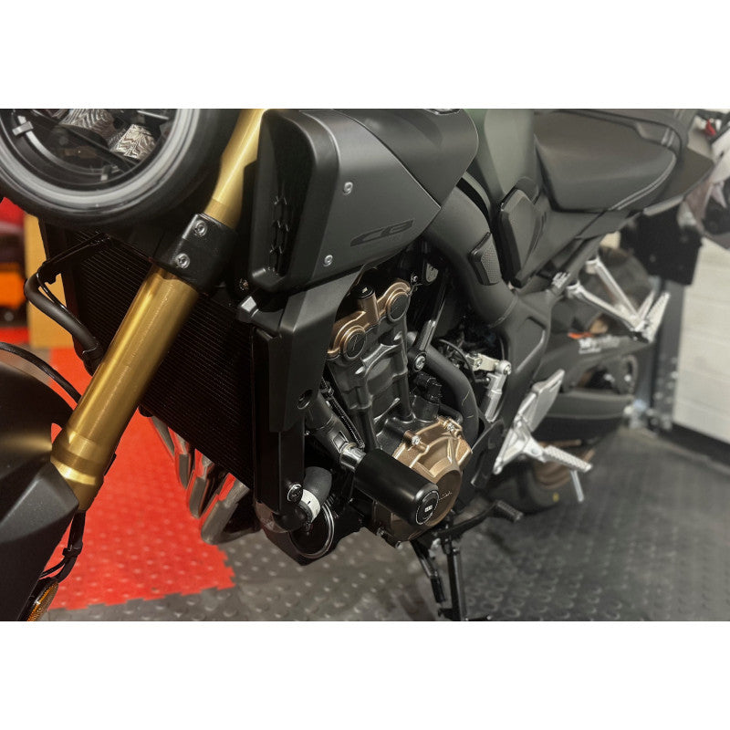 Crash Pads / Frame Sliders for Honda CBR650R / CB650R & More