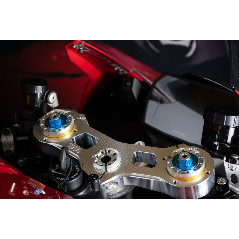 Racing triple clamp for Panigale V2/S 2025+
